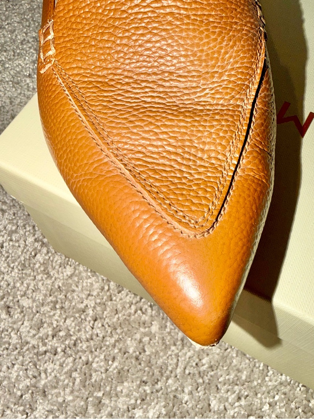 M. GEMI “The Gia” in Tan Tumbled Leather, W10 - Picture 13 of 16